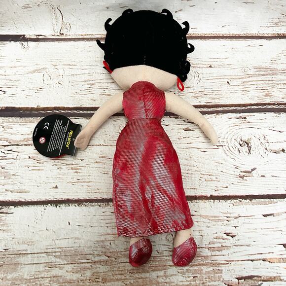 BETTY BOOP Red Dress Plush Doll 16” NWT - Picture 5 of 6